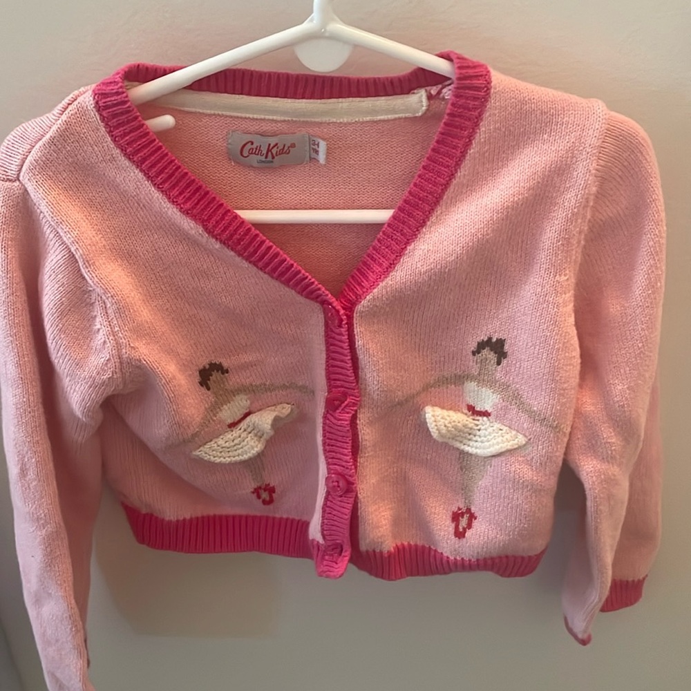Girls Cath Kidston cropped sweater